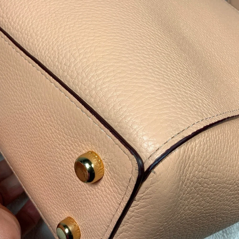 Coach Peach Cammie Chain Tote - C8147 - Picture 10 of 16